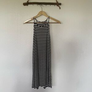 Striped mini dress